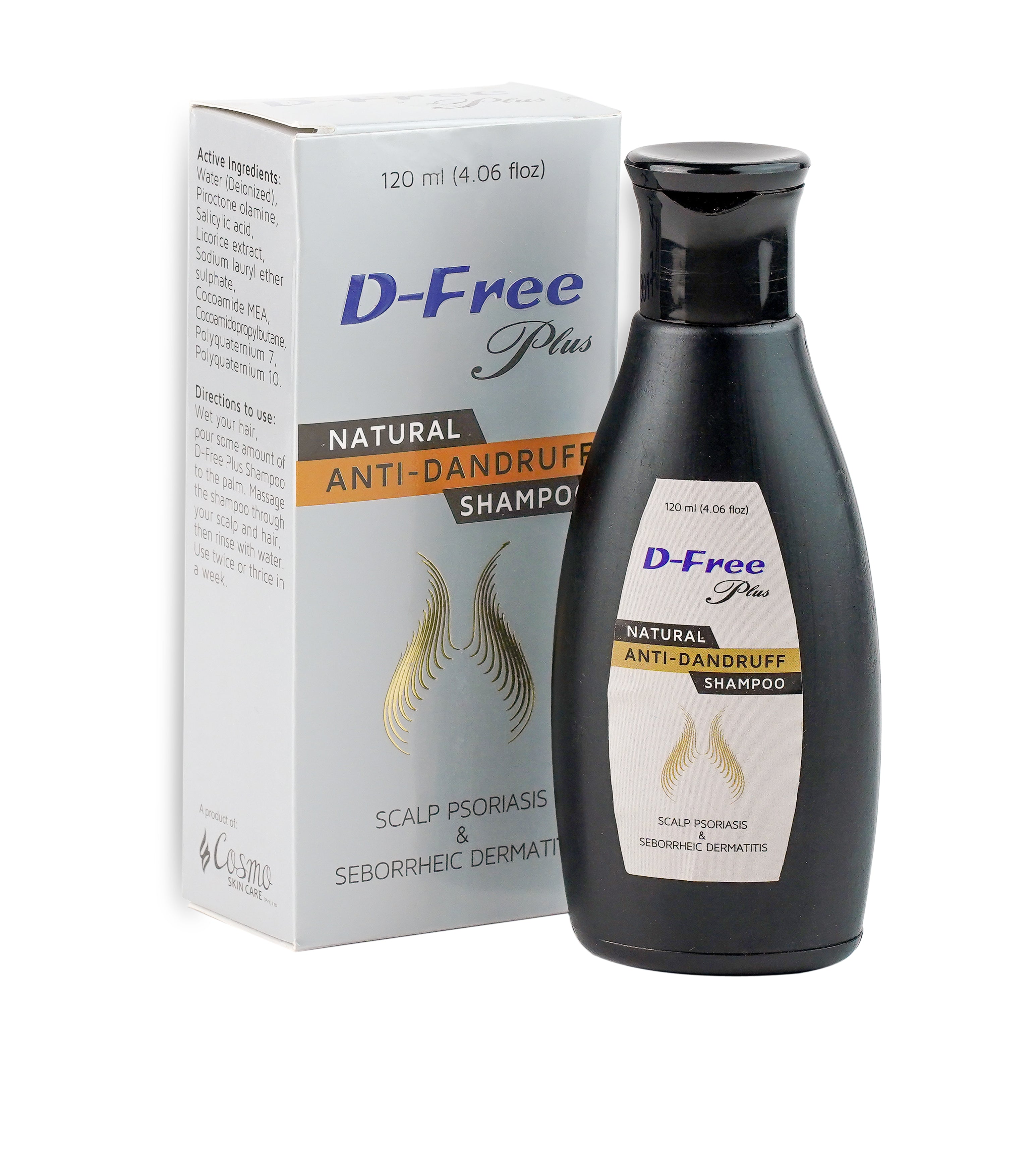 Df Plus Shampoo D-Free Plus Anti Dandruff Shampoo – CosmoSkinCare